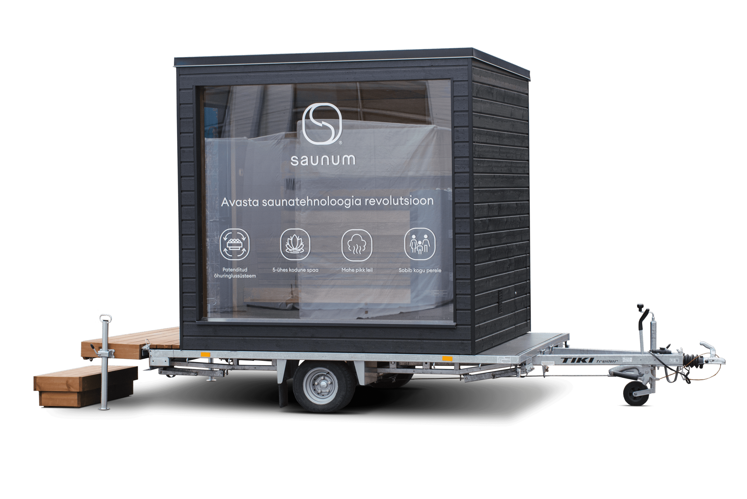 Ready made sauna - Trailer
